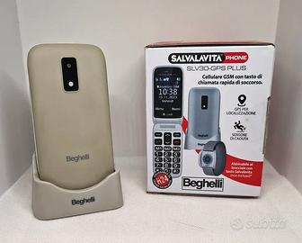 Beghelli Telefono Salvavita dual sim tasti grandi-