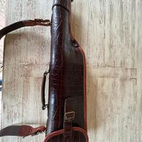 FODERO IN PELLE PER  FUCILE DA CACCIA