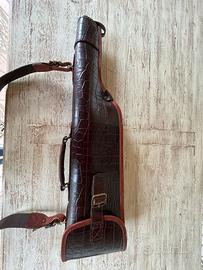 FODERO IN PELLE PER  FUCILE DA CACCIA