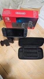 Nintendo Switch V2 Total Black ACCESSORIATA