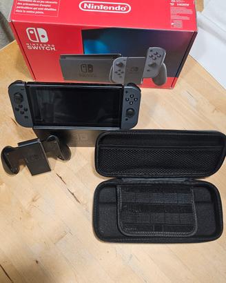 Nintendo Switch V2 Total Black ACCESSORIATA
