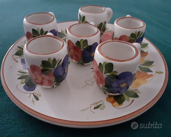 Servizio friulano per liquore / grappa