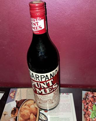 Bottiglia Vintage Carpano Punt e Mes Anni '70