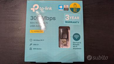 Adattatore Wireless TpLink TL-WN823N