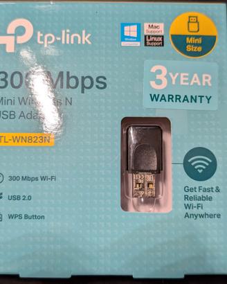 Adattatore Wireless TpLink TL-WN823N