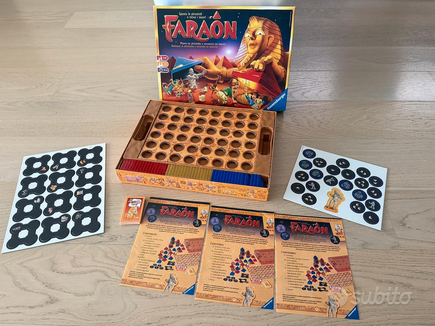 Faraon 25° Anniversario Giochi Da Tavolo Gioco Bambino 7 An