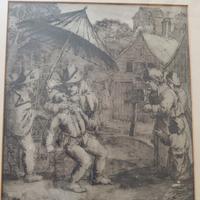 QUADRO NEI MODI ADRIAEN VAN OSTADE 1610-1685 
