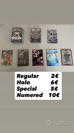 Lotto carte Disney Anthology - Lista in descrizion