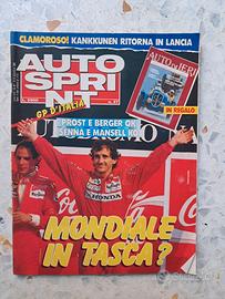 Autosprint 1989 Prost Vince Gp Monza - Ferrari 348