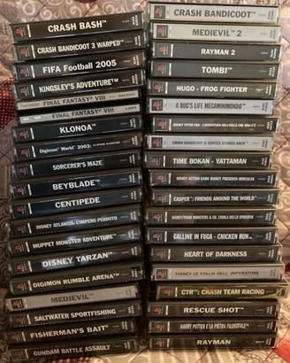 Giochi varie console ps1 ps2 ps3 Wii switch