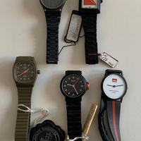 Lotto 5 orologi al quarzo donna Breil ecc NUOVI