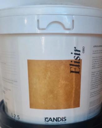 pittura murale sabbiato oro 