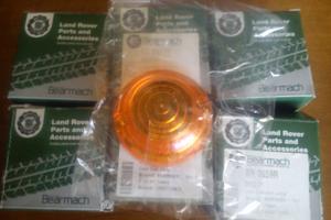 lenti rosse Land Rover Defender