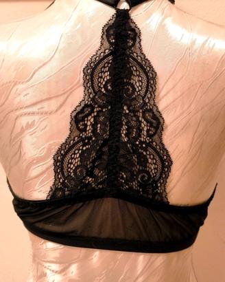 reggiseno bralette  pizzo nero H&M Racerback