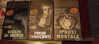 3 libri thriller di ALEXANDRA MARININA