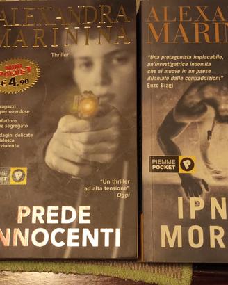 3 libri thriller di ALEXANDRA MARININA