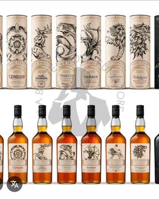 serie completa whiskey game of thrones