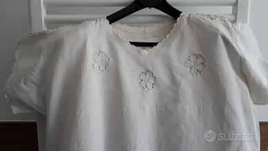 antica camicia da notte dei primi 900