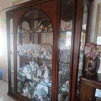Vetrinetta in radica di noce