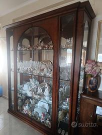 Vetrinetta in radica di noce
