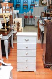 Cassettiera Settimanale In Legno Bianco – 24978