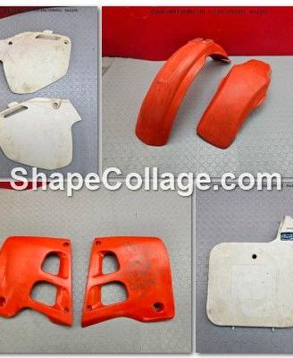 KIT PLASTICHE HONDA CR 250 1989 1991 CR250 1990