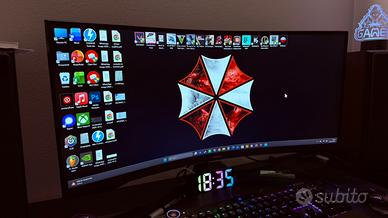 Monitor gaming curvo samsung Odyssey g5 34”