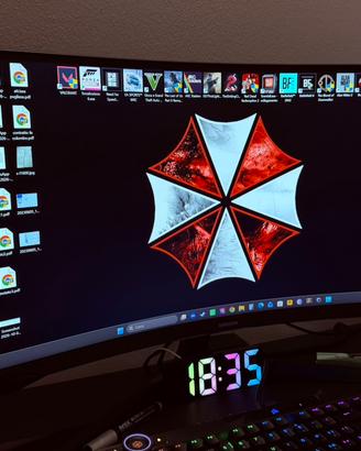 Monitor gaming curvo samsung Odyssey g5 34”