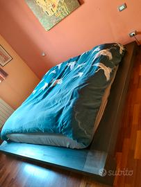 Letto giapponese Isola di Cinius in faggio