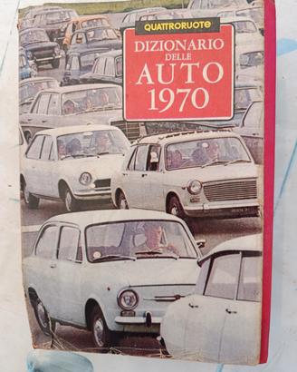 dizionario delle auto 1970 di Quattroruote 