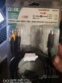 Cavo 2 Mt Multimedia Audio Digitale E Video A/V 7