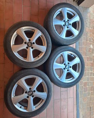 4 Cerchi in lega e gomme MSW  AUDI