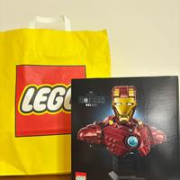 Lego Iron Man MK4 bust