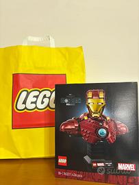 Lego Iron Man MK4 bust