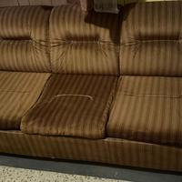 Divano letto in velluto