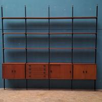 Libreria cielo terra anni 60 stile svedese 