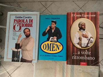 3 libri comici cult omen covatta conte uguccione