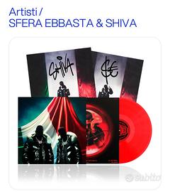 vinile rosso autografato SMG edizione limitata