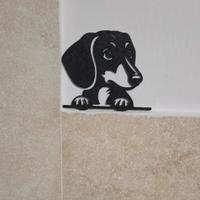 Bassotto Wall art stampato in 3D 