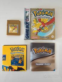 Pokémon Oro - Game Boy Color - Originale Ita - CIB