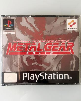 Metal Gear Solid PS1 PAL ITA + demo Silent Hill 