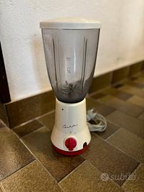 Frullatore vintage Girmi rosso e bianco