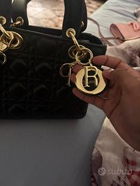 borsa nera dior 