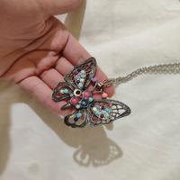 collana farfalla fatta a mano donna ragazza fairy