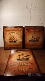 LOTTO n.3 quadri B. D.Arte F . Coenz