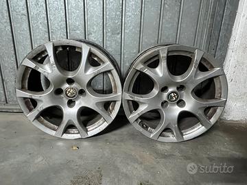 2 Cerchi in lega da 16” alfa romeo mito