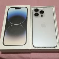iPhone 14 pro  silver 256 + scatola e scontrino