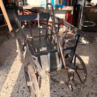 carrettino fatto a mano d'epoca 