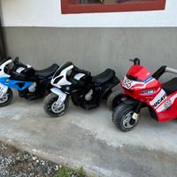 Lotto moto elettriche per bambini BMW e DUCATI