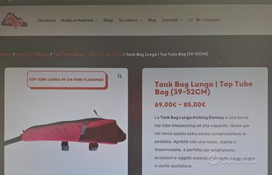 TOP TUBE BAG LONG (BORSA TUBO ORIZZONTALE LUNGA)